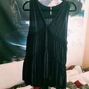 Free People black boho dress